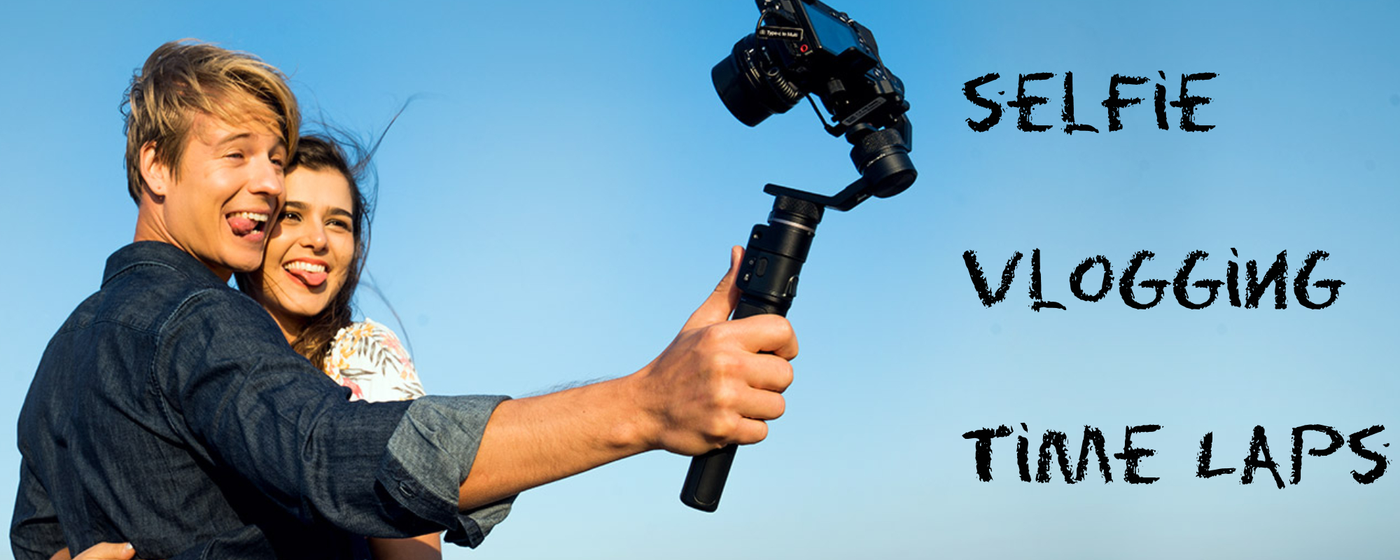 Para robi sobie selfie aparatem umieszczonym na gimbalu G6 MAX